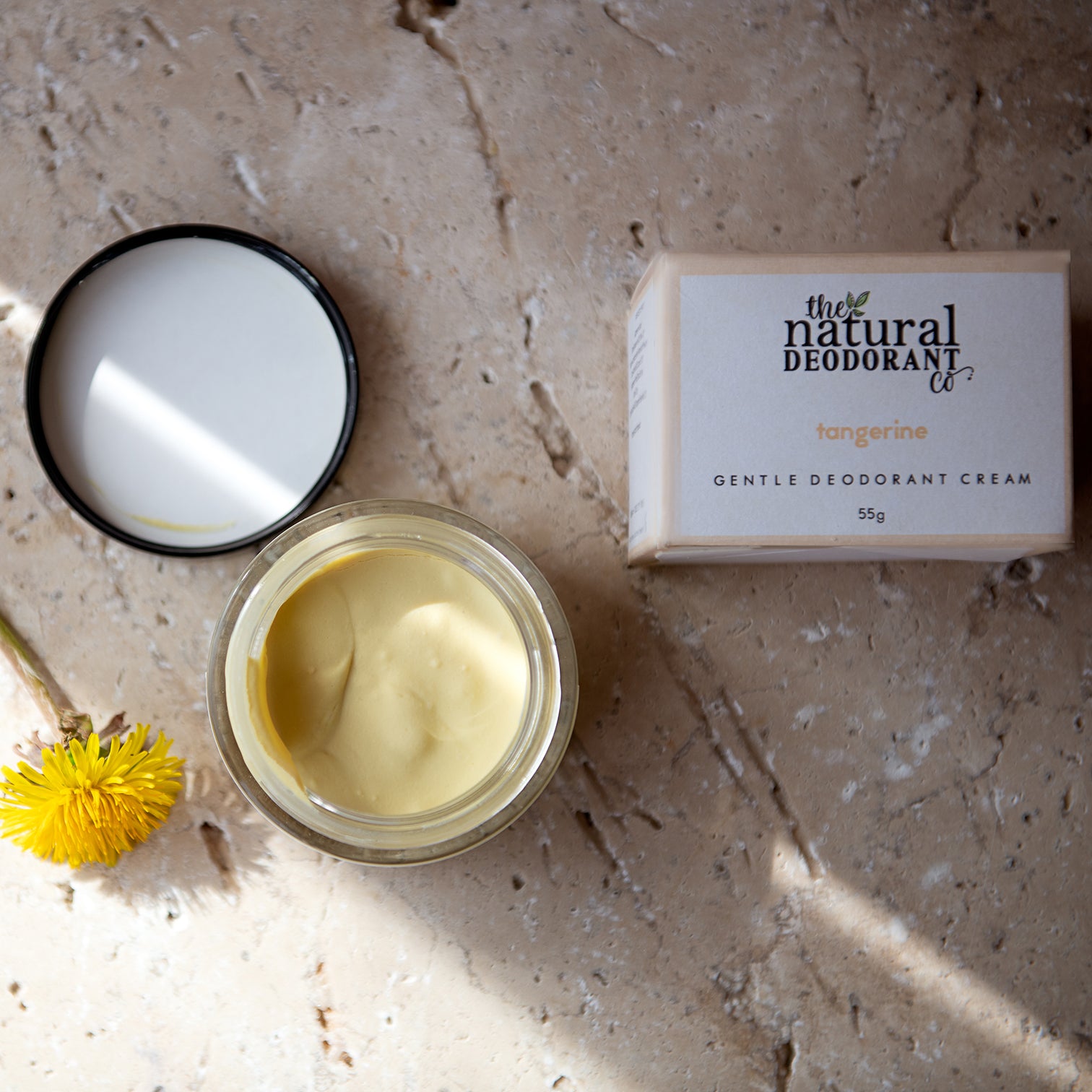 Gentle Deodorant Balm Tangerine (No Baking Soda) - Life Before Plastik